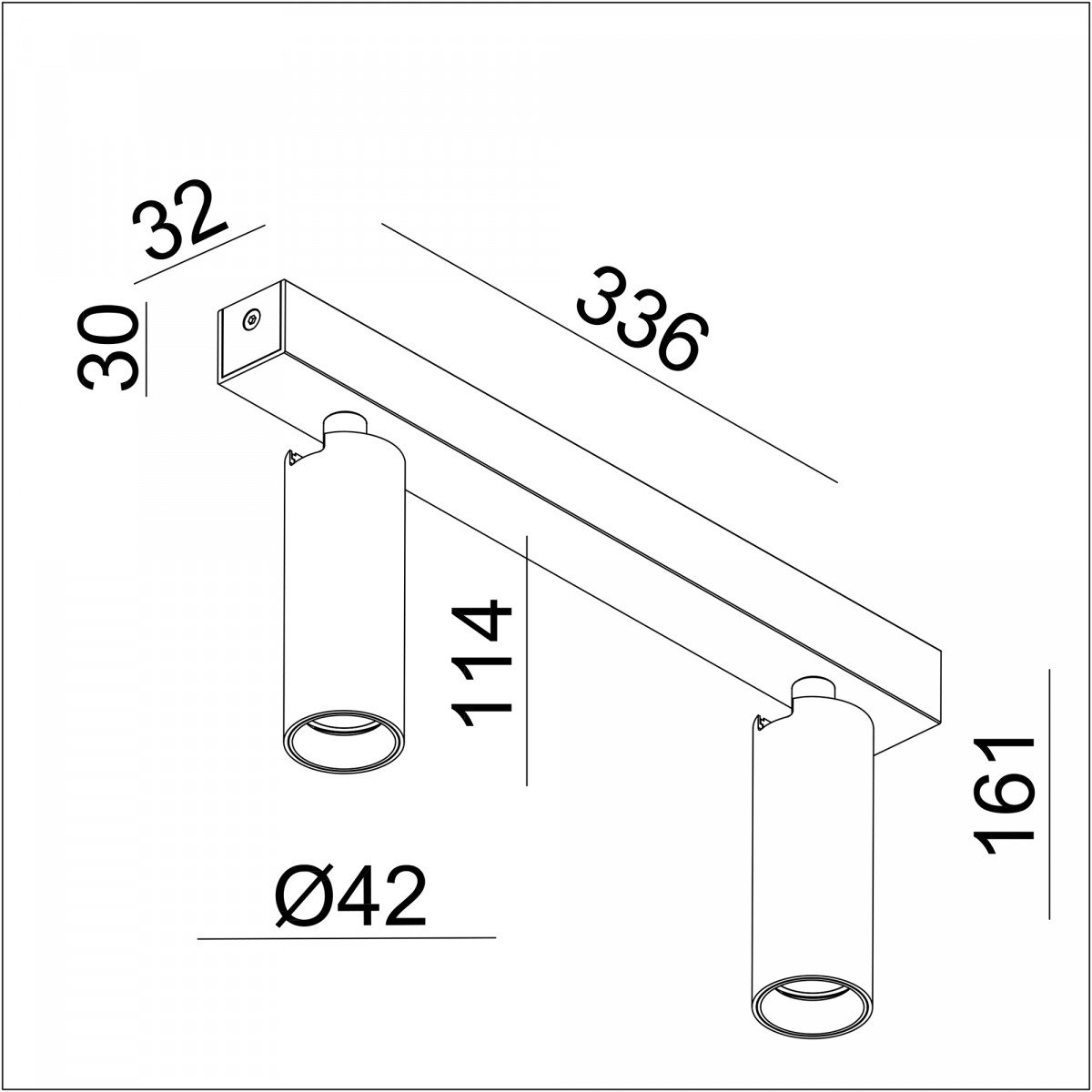 Innenbeleuchtung champagne Einbauspot Aluminium