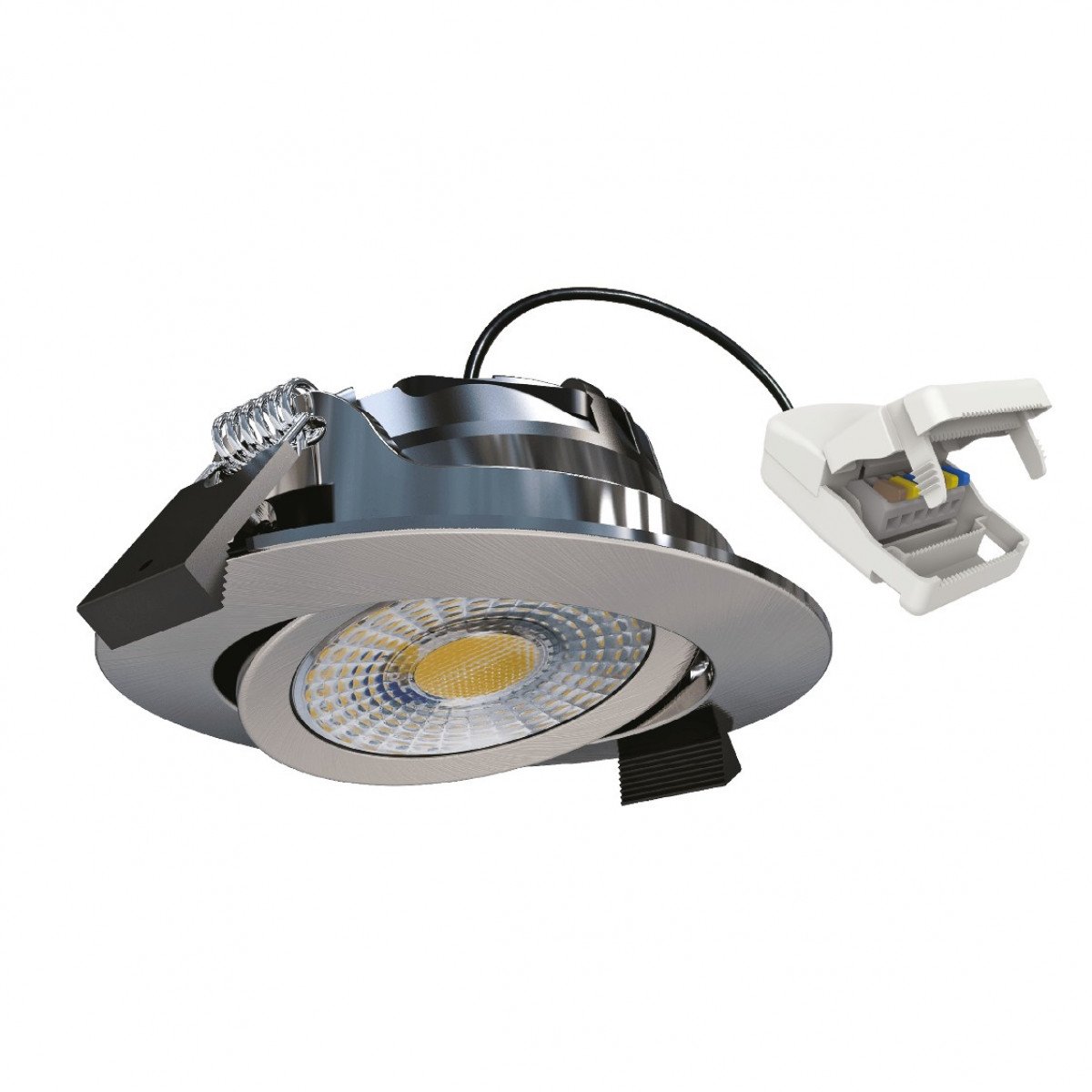 Runder Einbauspot Decke Gebürstetes dimmbar 82 cm