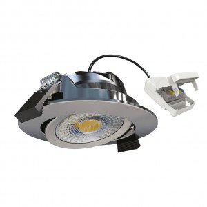 Runder Einbauspot Decke gebürstet dimmbar 82 cm Runder Einbauspot Decke gebürstet dimmbar 82 cm