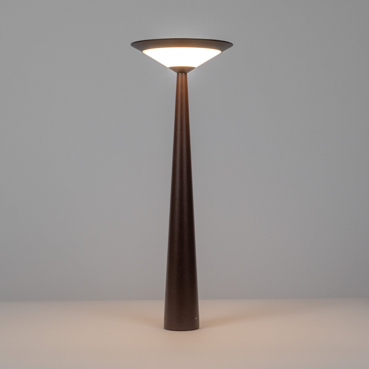 Außenleuchte Elin Gartenlampe Corten Aluminium modern