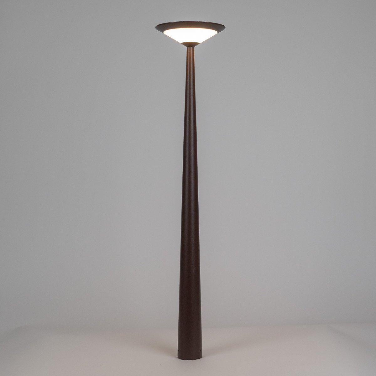 Außenleuchte Elin Gartenlampe Corten Aluminium modern