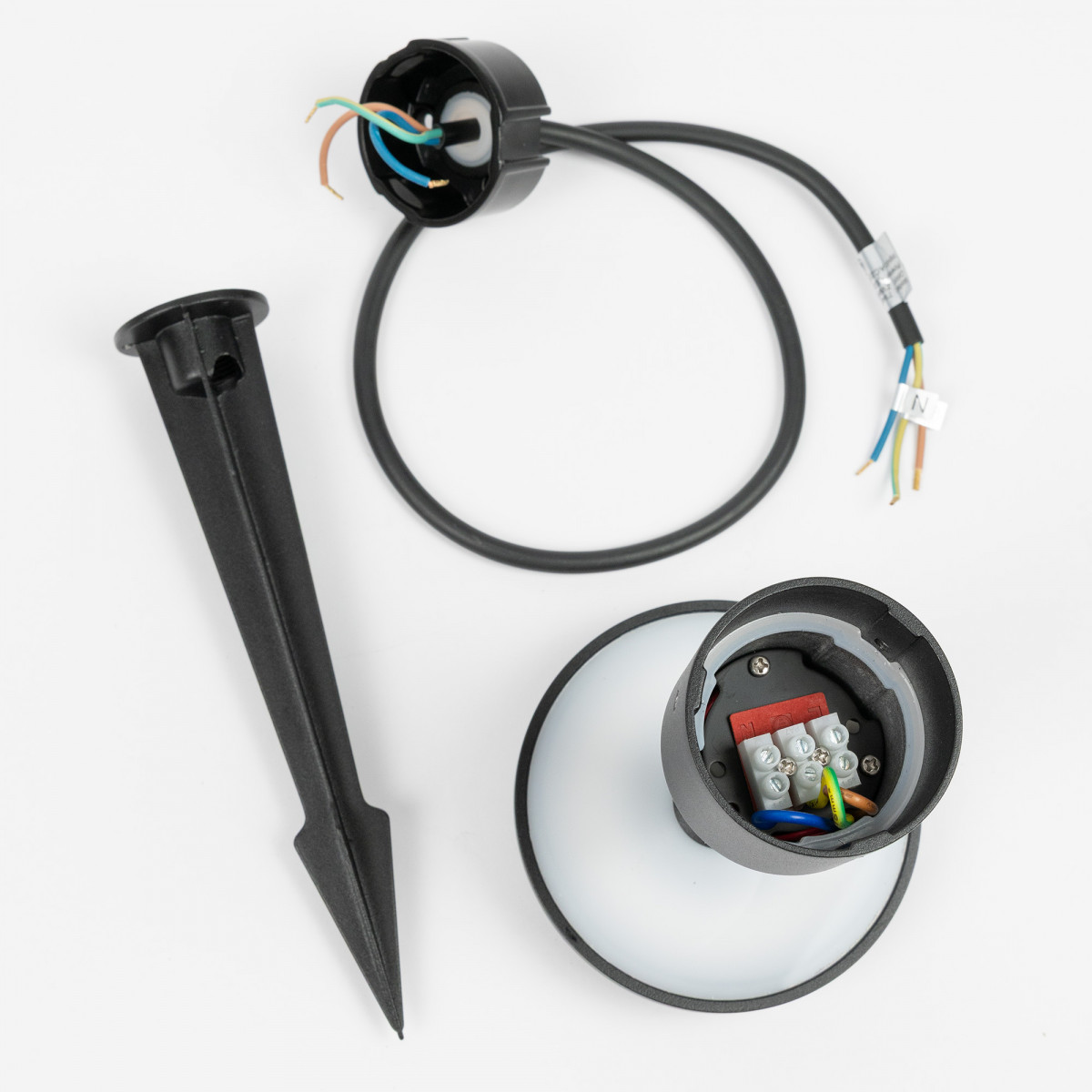 Schwarz Jazzy Gartenlampe small Aluminium IP65