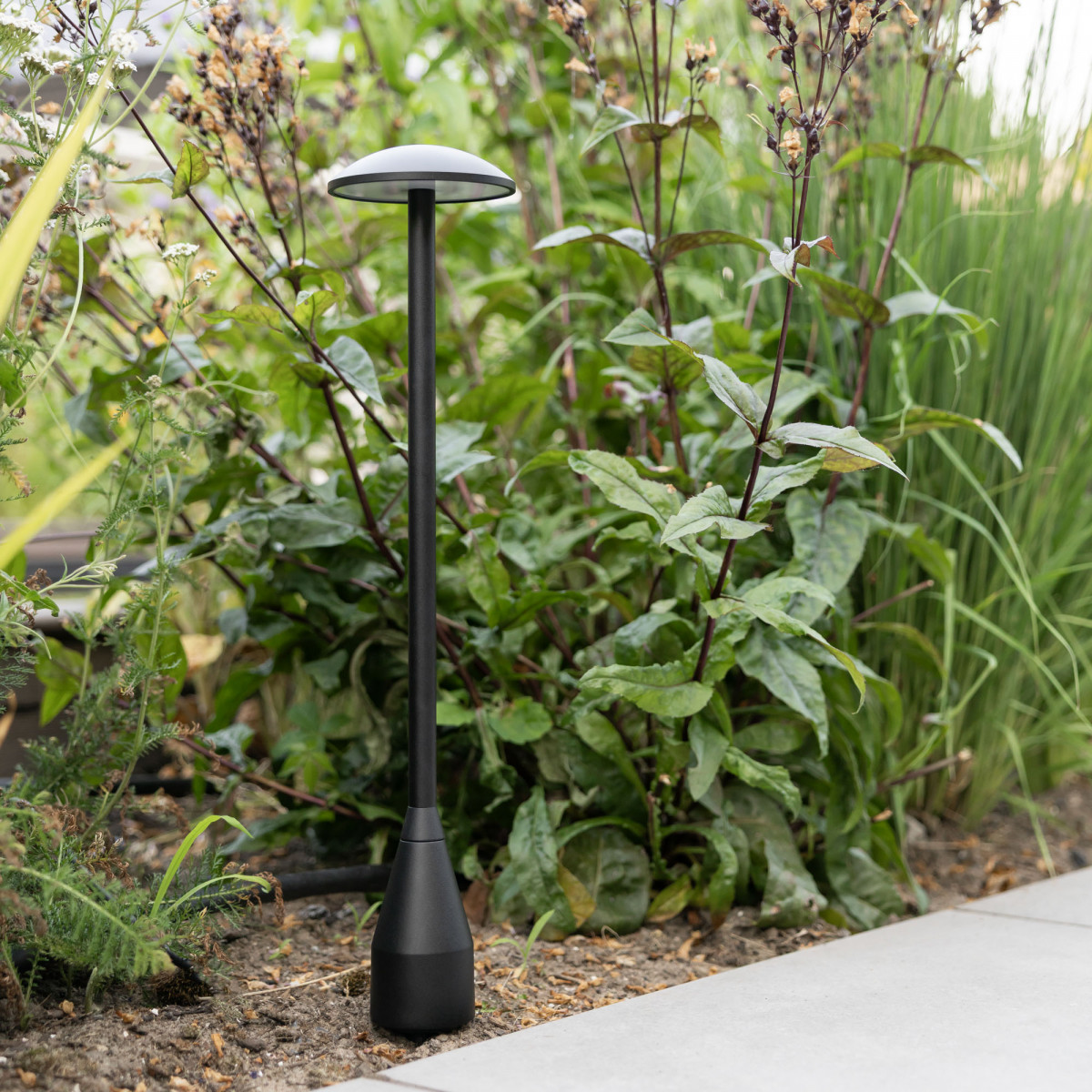 Schwarz Jazzy Gartenlampe small Aluminium IP65