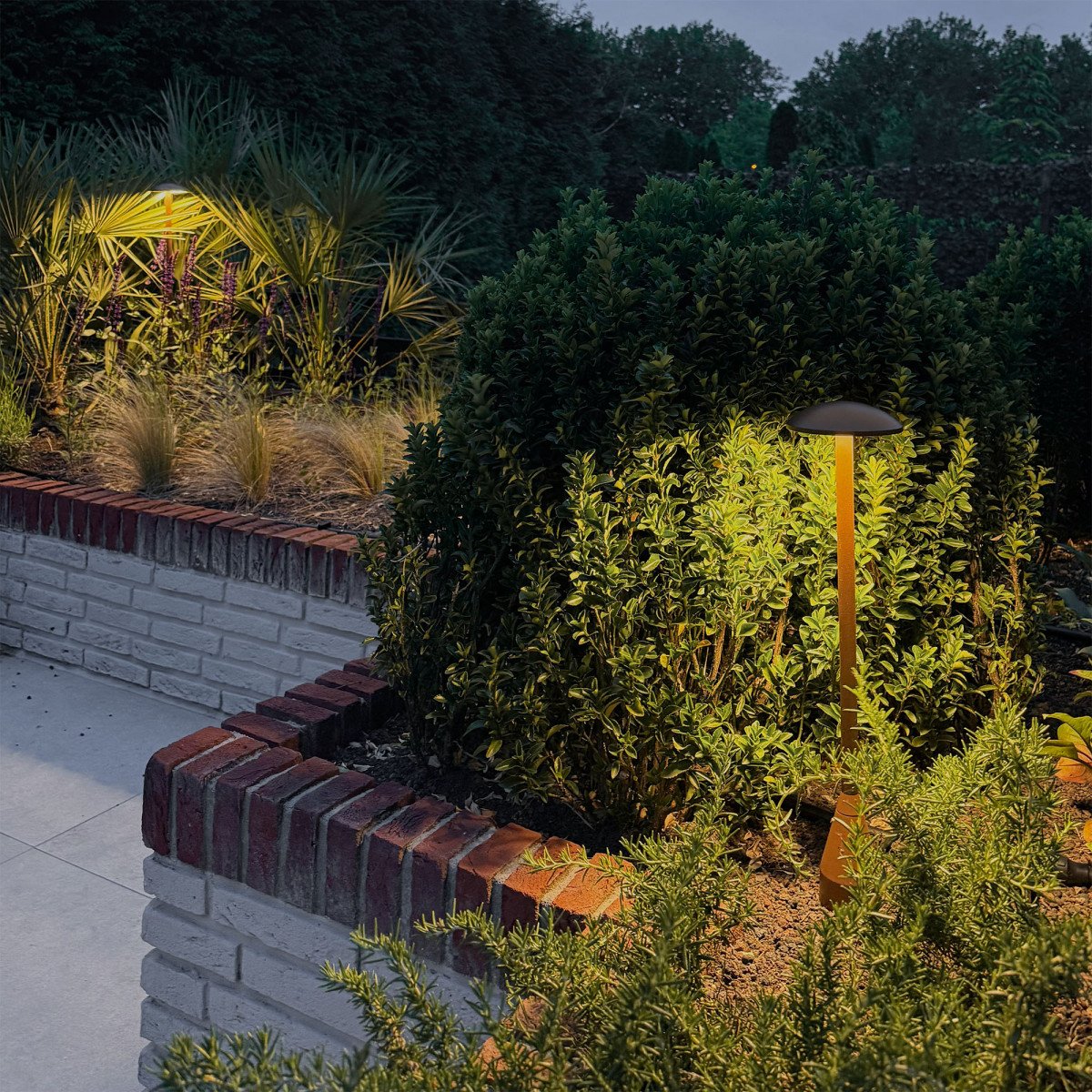 Corten Jazzy Gartenlampe small Aluminium IP65