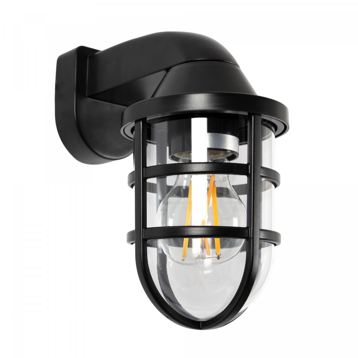 Davi Wandleuchte Schwarz