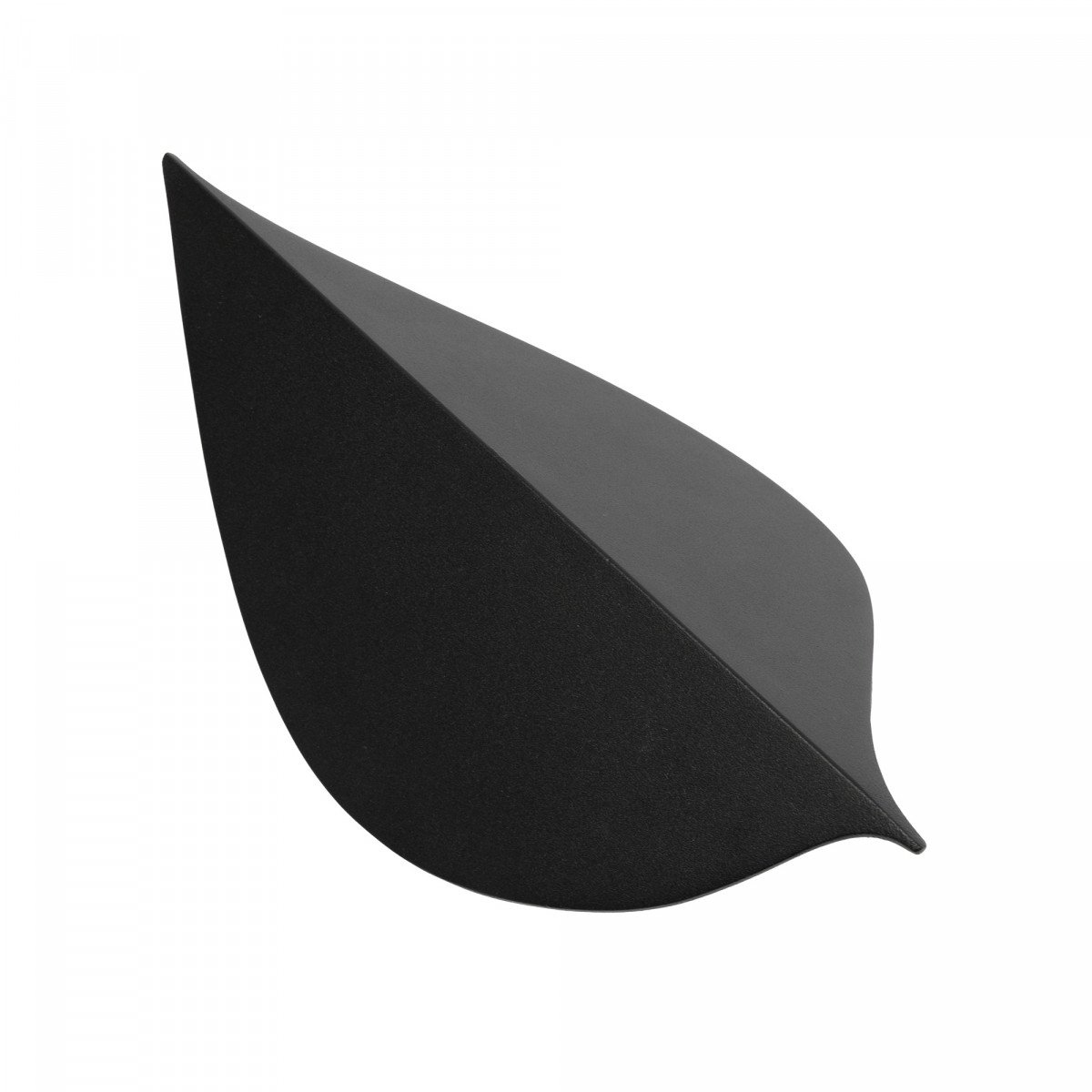 Außenlampe Leaf Wandleuchte schwarz Aluminium modern