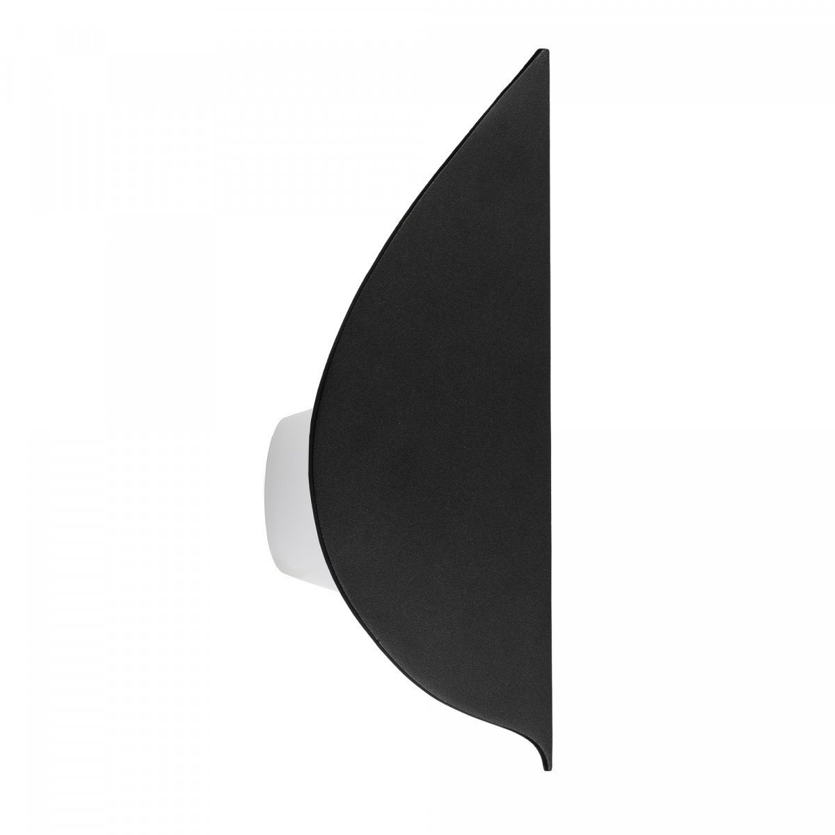 Außenlampe Leaf Wandleuchte schwarz Aluminium modern