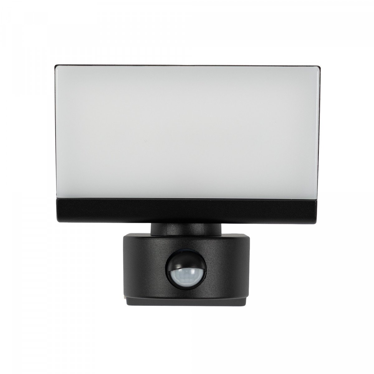 Außenlampe Ceva Wandleuchte mit Sensor schwarz Aluminium