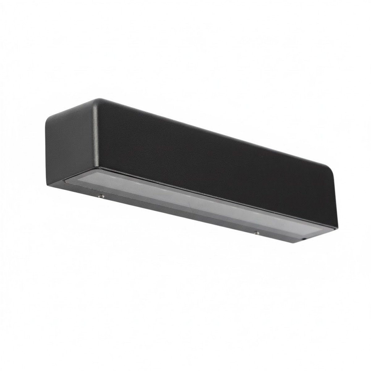 Außenleuchte Warwick Wandleuchte Schwarz Aluminium Modern
