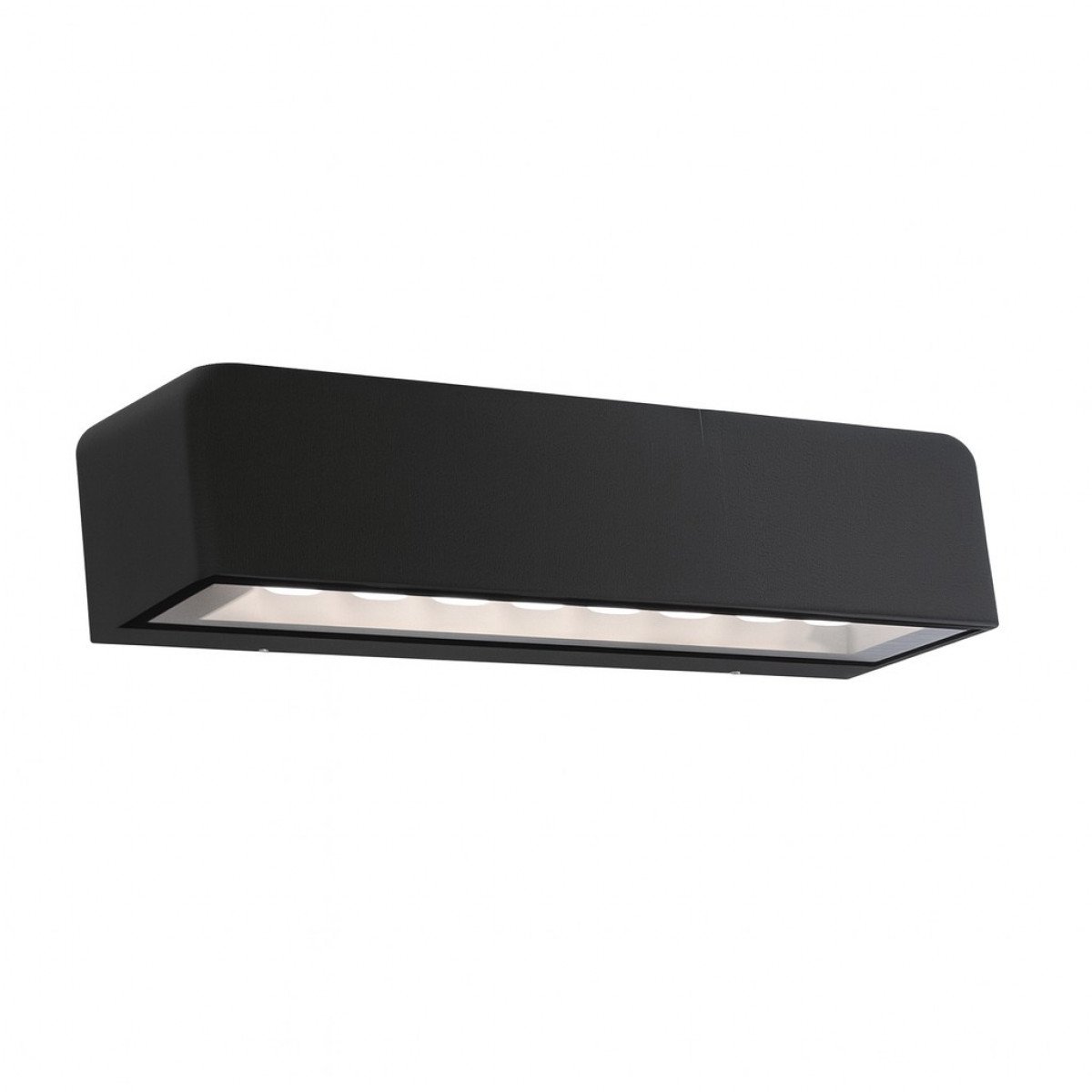 Außenleuchte Warwick Wandleuchte Schwarz Aluminium Modern