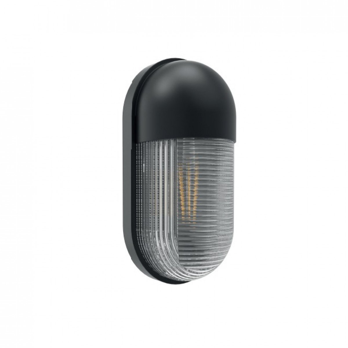 Außenleuchte Bullet Wandleuchte Schwarz Aluminium Modern