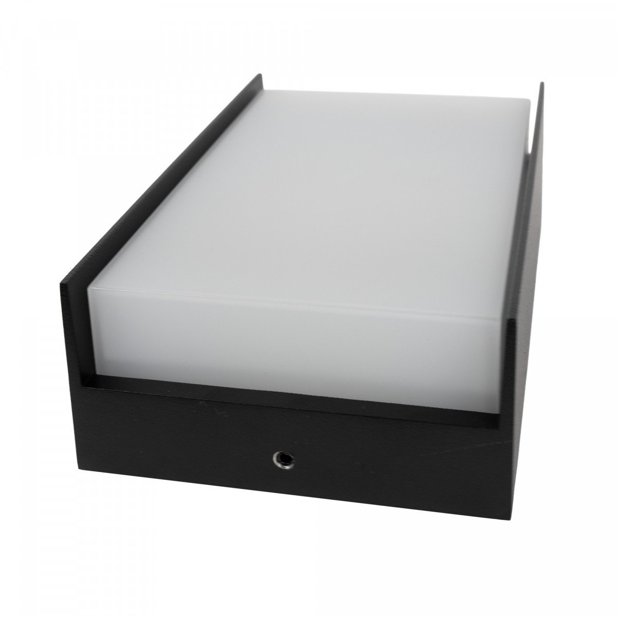 Außenleuchte Lincoln Wandleuchte Schwarz Aluminium Modern