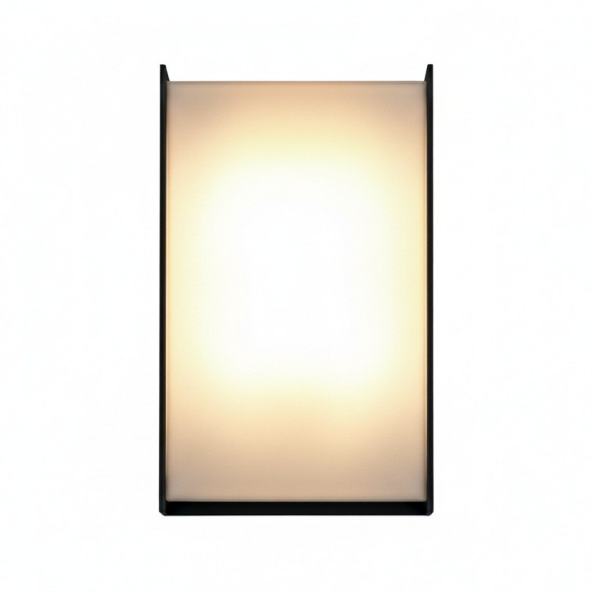 Außenleuchte Lincoln Wandleuchte Schwarz Aluminium Modern