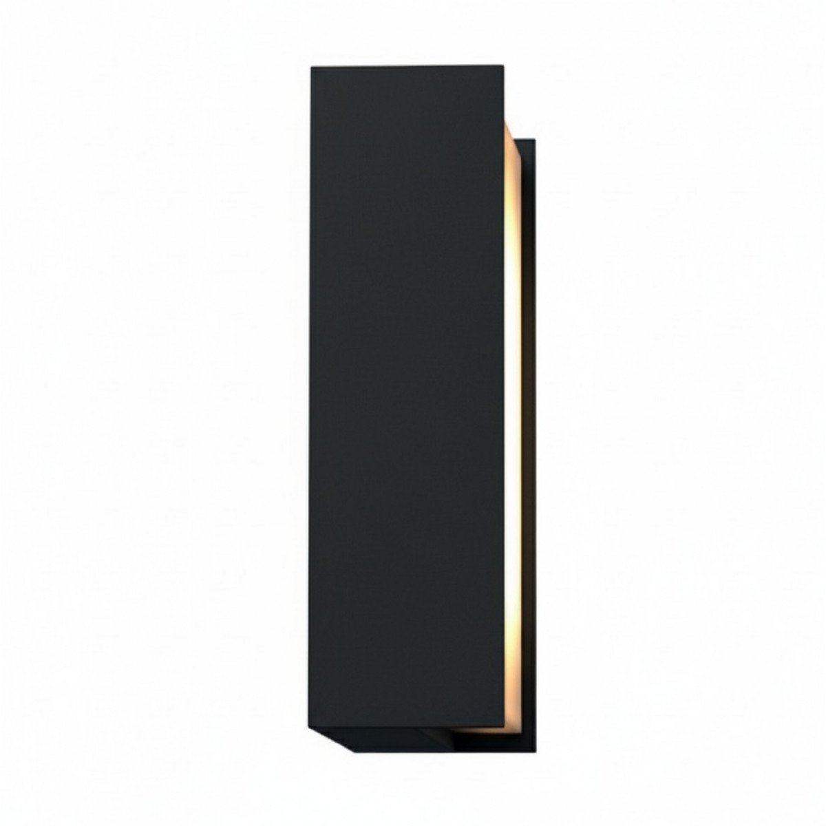 Außenleuchte Lincoln Wandleuchte Schwarz Aluminium Modern