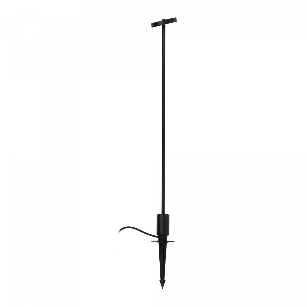 Schwenkbare Außenlampe Tyra Gartenlampe Schwarz Aluminium Modern