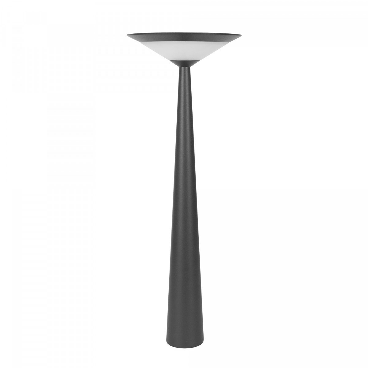 Außenleuchte Elin Gartenlampe Schwarz Aluminium modern