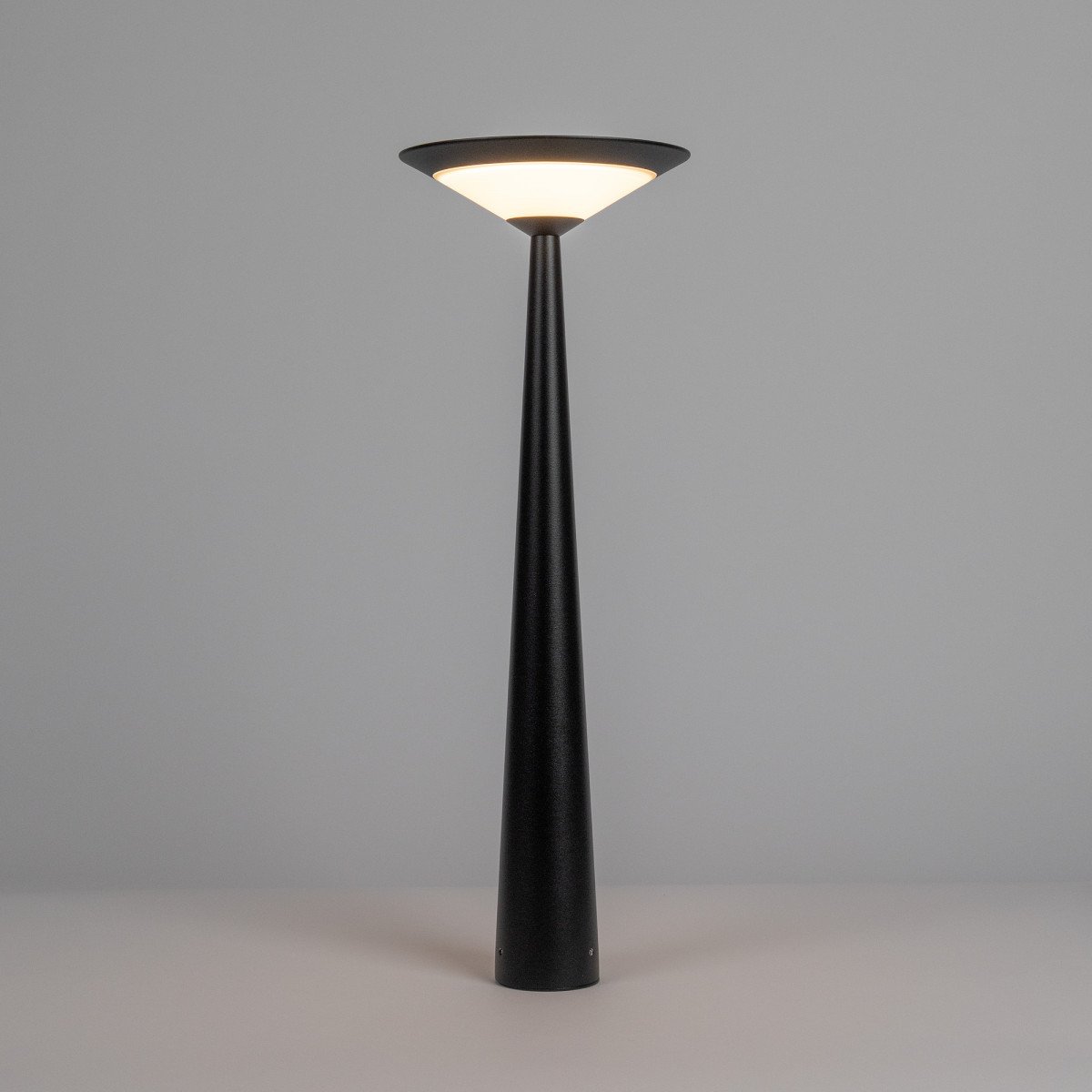 Außenleuchte Elin Gartenlampe Schwarz Aluminium modern