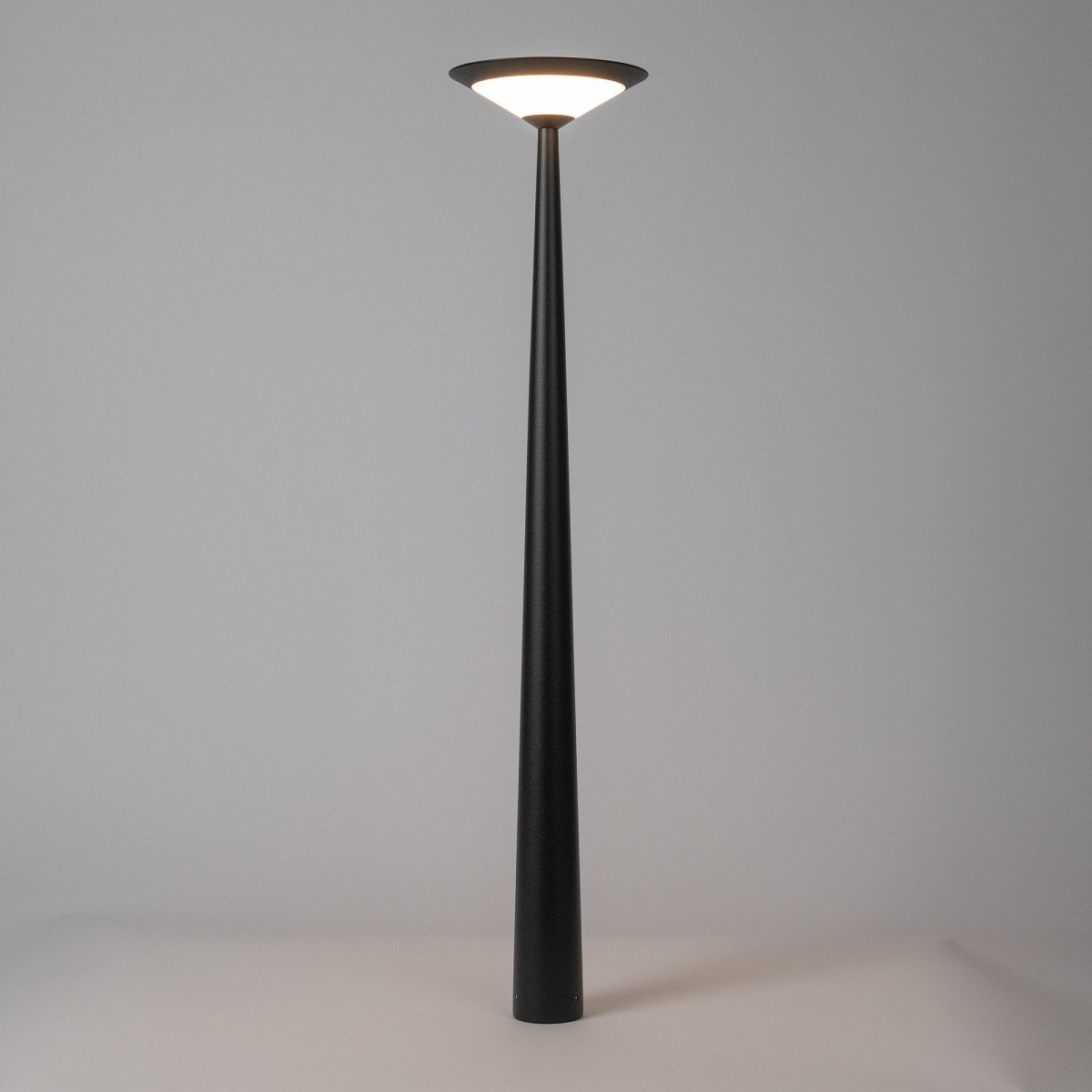 Außenleuchte Elin Gartenlampe Schwarz Aluminium modern