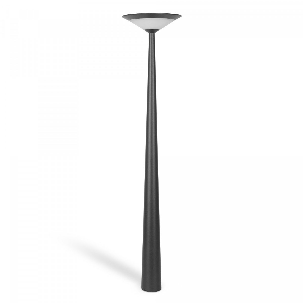 Außenleuchte Elin Gartenlampe Schwarz Aluminium modern