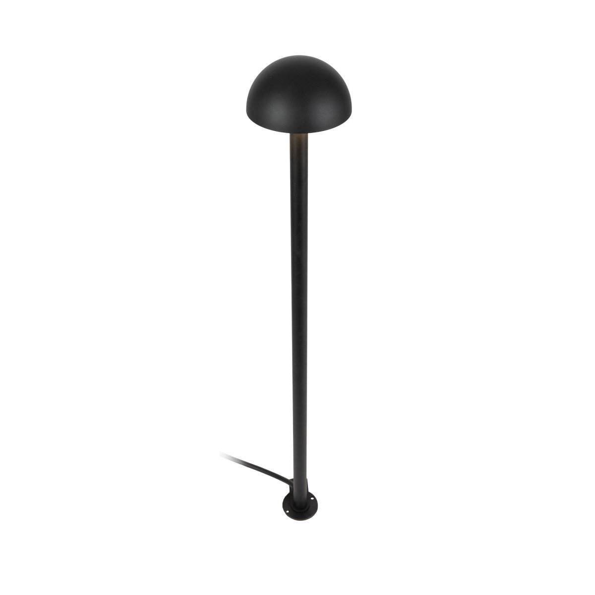 Schwarze Lina Gartenlampe 60cm Aluminium IP65