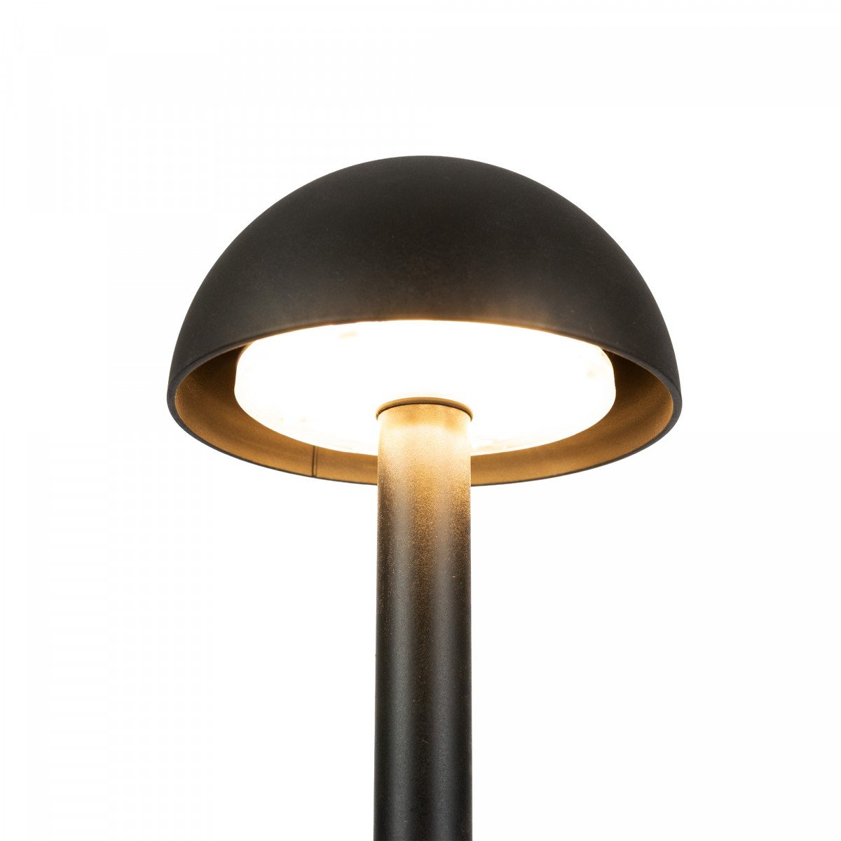 Schwarze Lina Gartenlampe 60cm Aluminium IP65