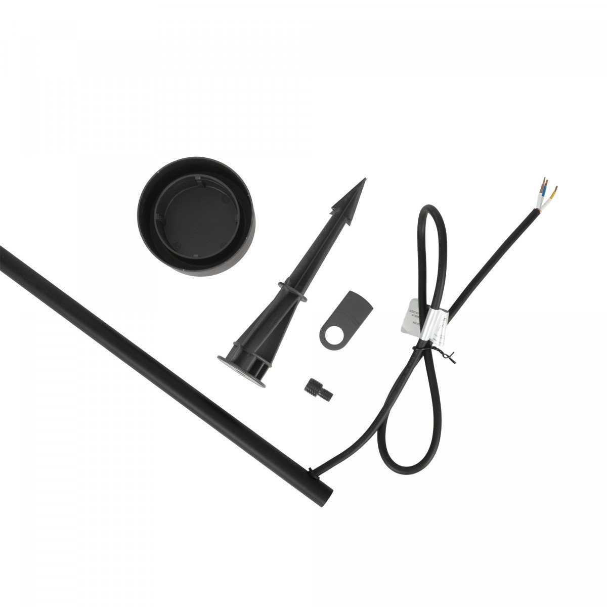 Schwarz Ayla Gartenlampe 60cm Aluminium IP65