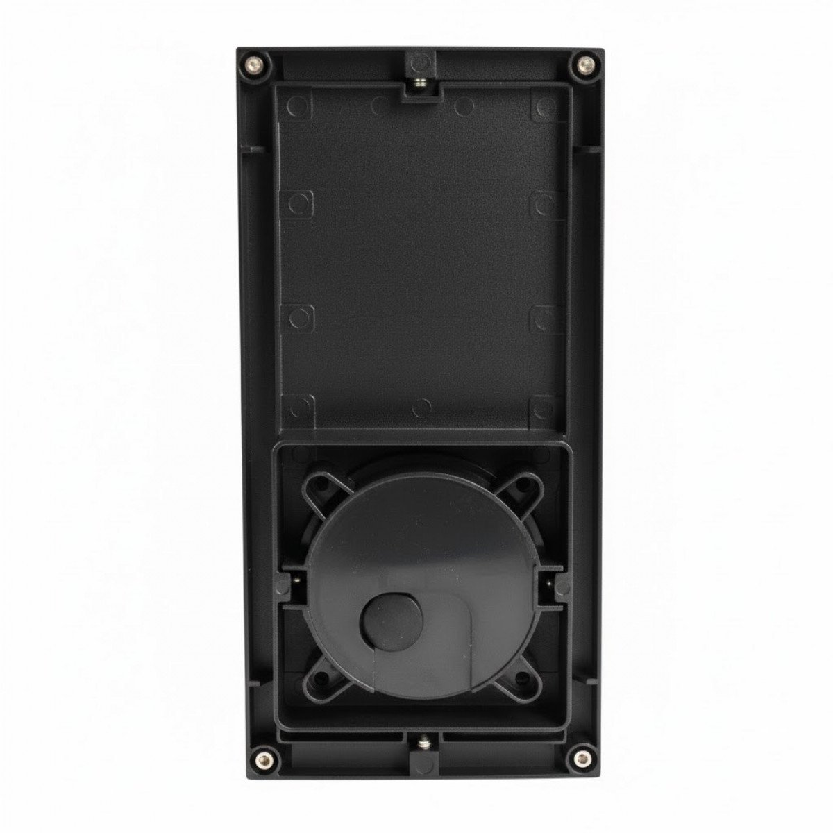 Außenleuchte Toledo Wandleuchte Aluminium Schwarz Schlicht