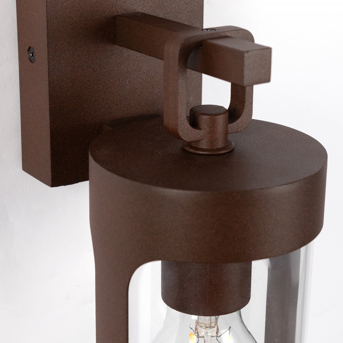 Aussenbeleuchtung Zaragoza Wandleuchte Corten Aluminium