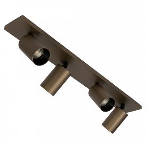 Innenbeleuchtung Mila 4 Aufbauleuchte Bronze modern