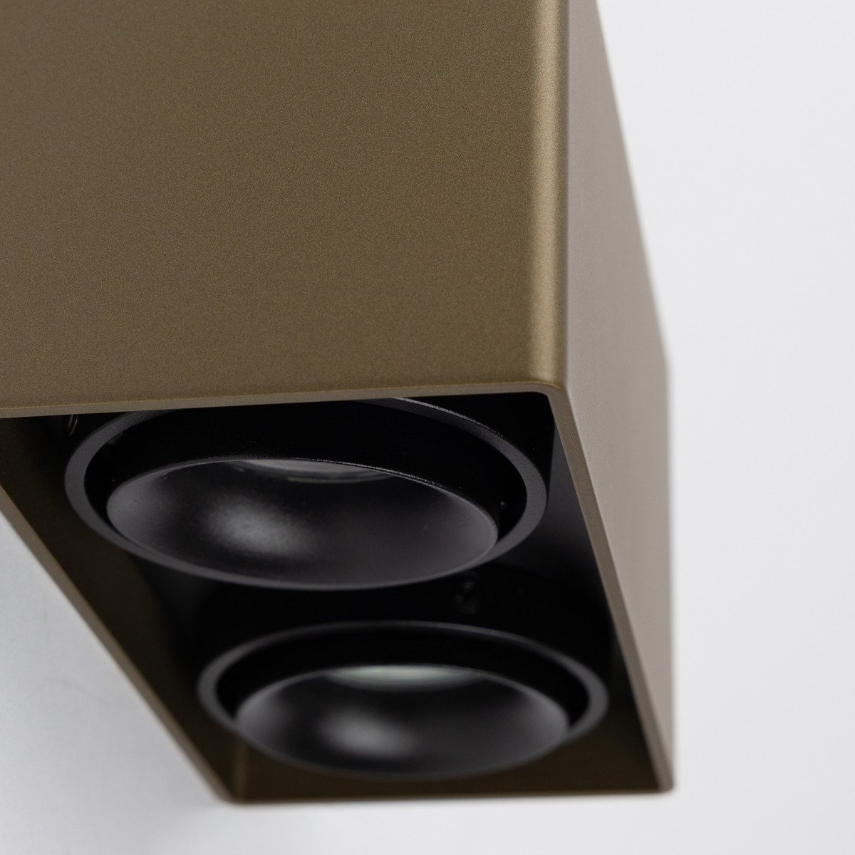 Innenleuchte Bjorn 2 Aufbau-Spot Bronze Aluminium modern