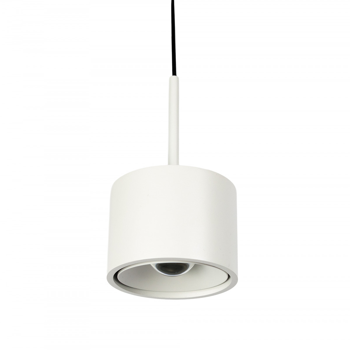 Innenleuchte June Pendelleuchte wieß Aluminium modern
