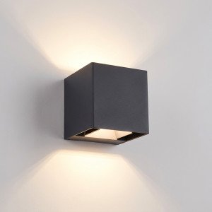 Außenlampe Brian Wandleuchte schwarz LED modern