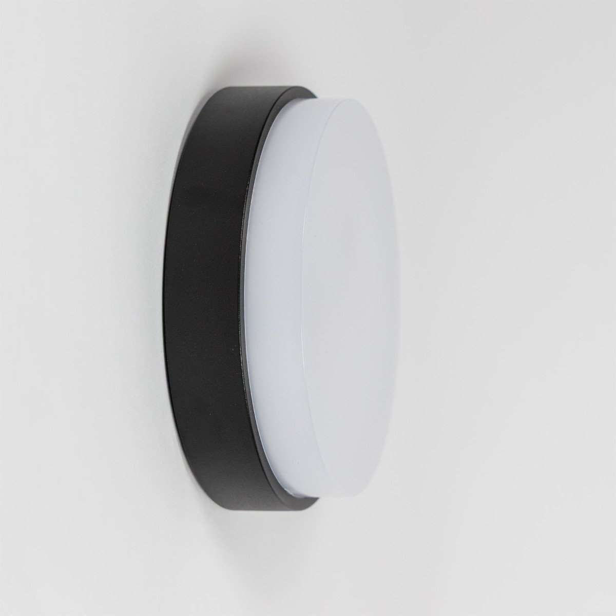 Außenlampe Cedric Wandleuchte schwarz Aluminium modern