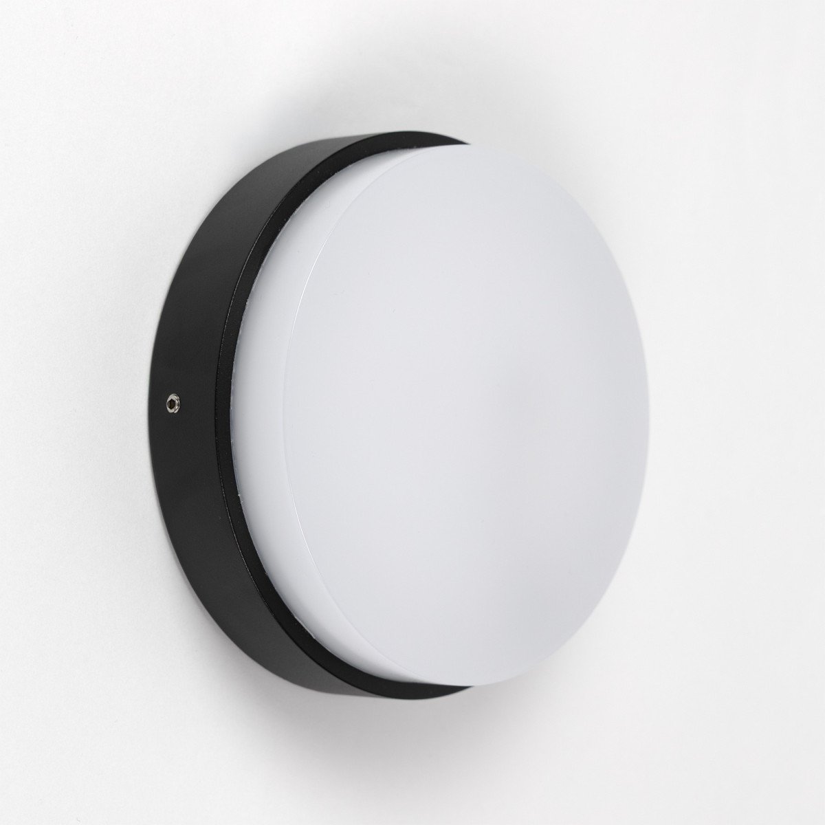 Außenlampe Cedric Wandleuchte schwarz Aluminium modern