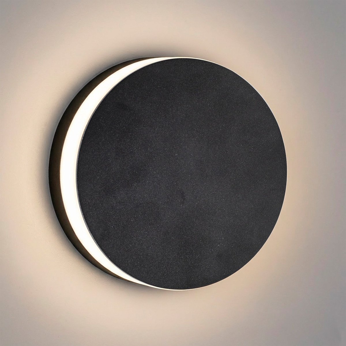 Außenleuchte Finley Wandleuchte Schwarz modern Aluminium