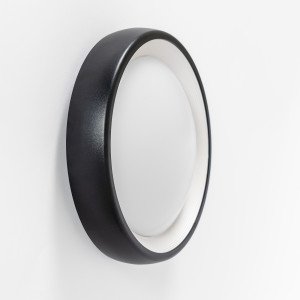 Außenleuchte Flint Wandleuchte Schwarz modern Aluminium