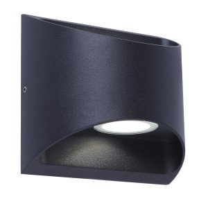 Außenleuchte Reno Up- & Down-Wandleuchte Schwarz