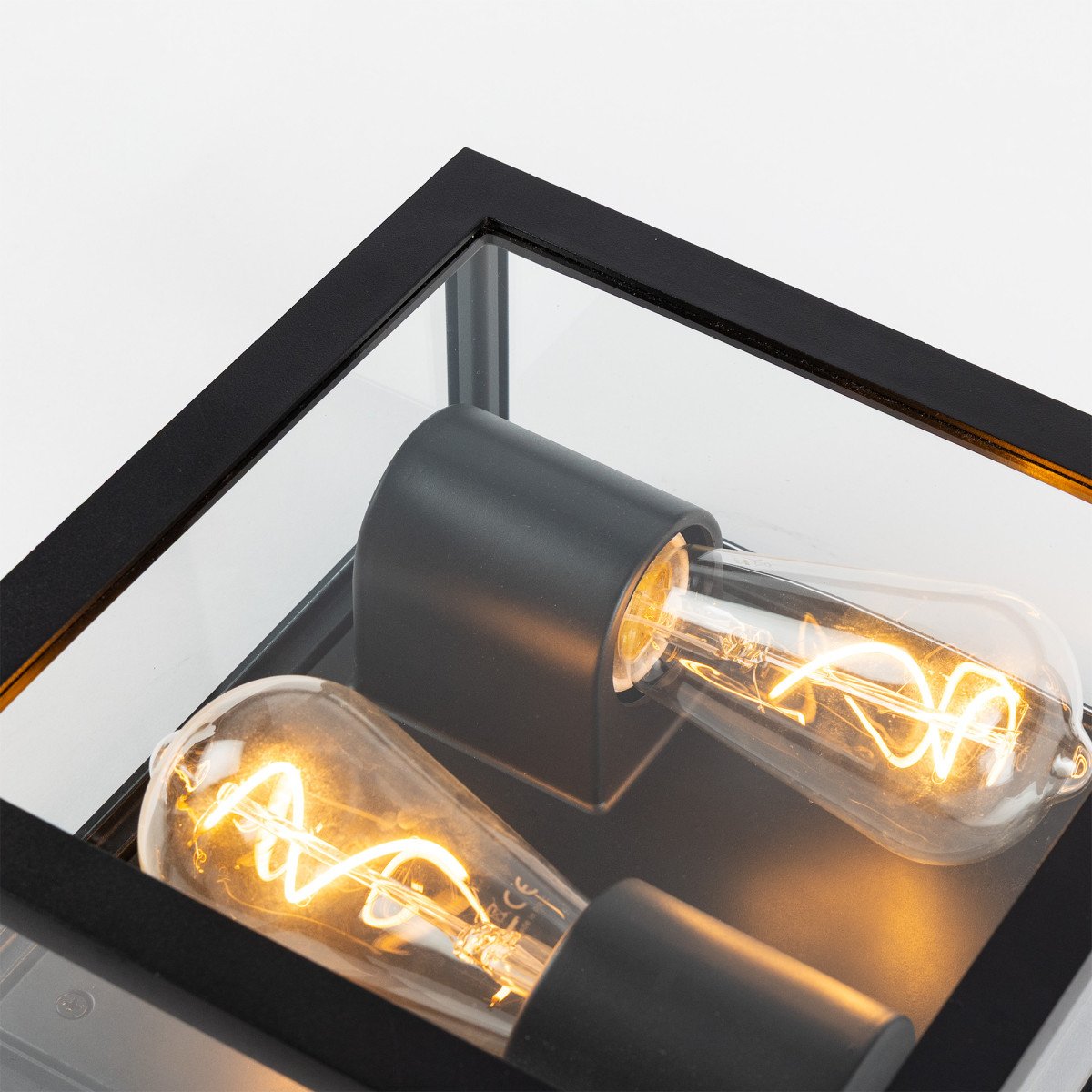 Außenleuchte Timothy Deckenleuchte Schwarz Aluminium
