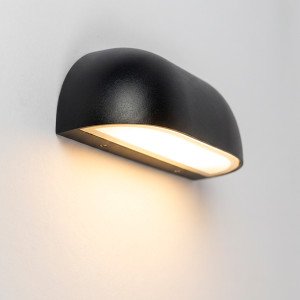 Außenleuchte Nathan Wandleuchte Schwarz IP65 Modern