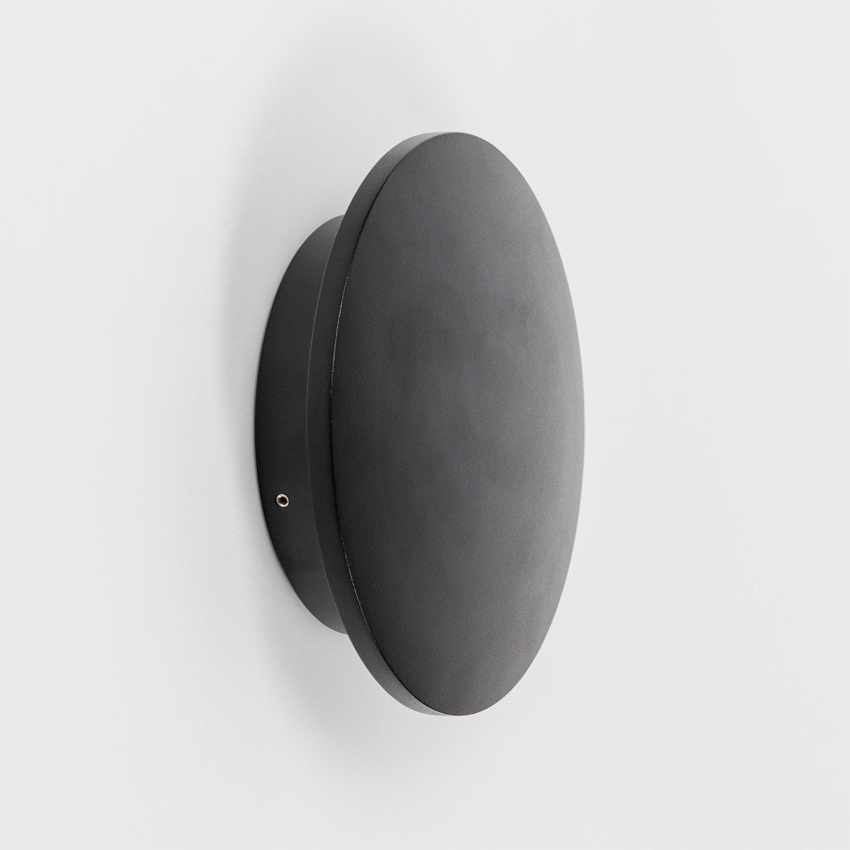 Außenleuchte Eclips Wandleuchte Small Schwarz Aluminium Modern