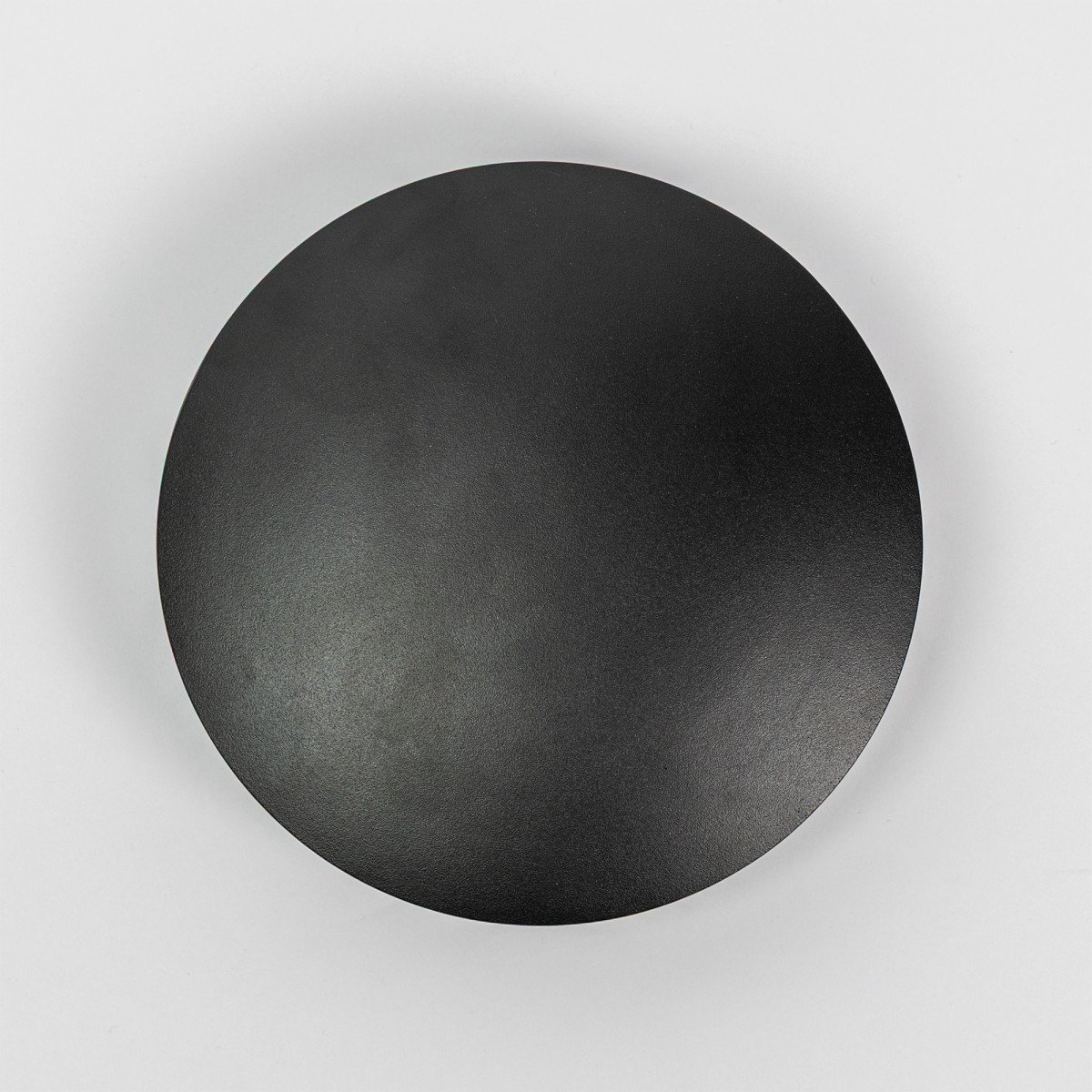 Außenleuchte Eclips Wandleuchte Mittel Schwarz Aluminium Modern