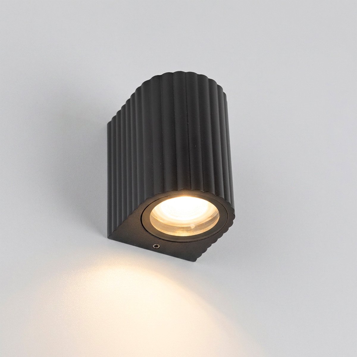Außenleuchte Oscar Wandleuchte Schwarz GU10 Modern