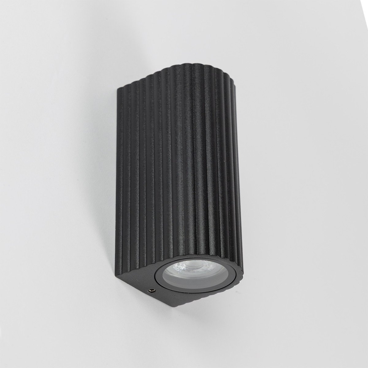 Außenleuchte Oscar up und down Wandleuchte Schwarz GU10 Modern