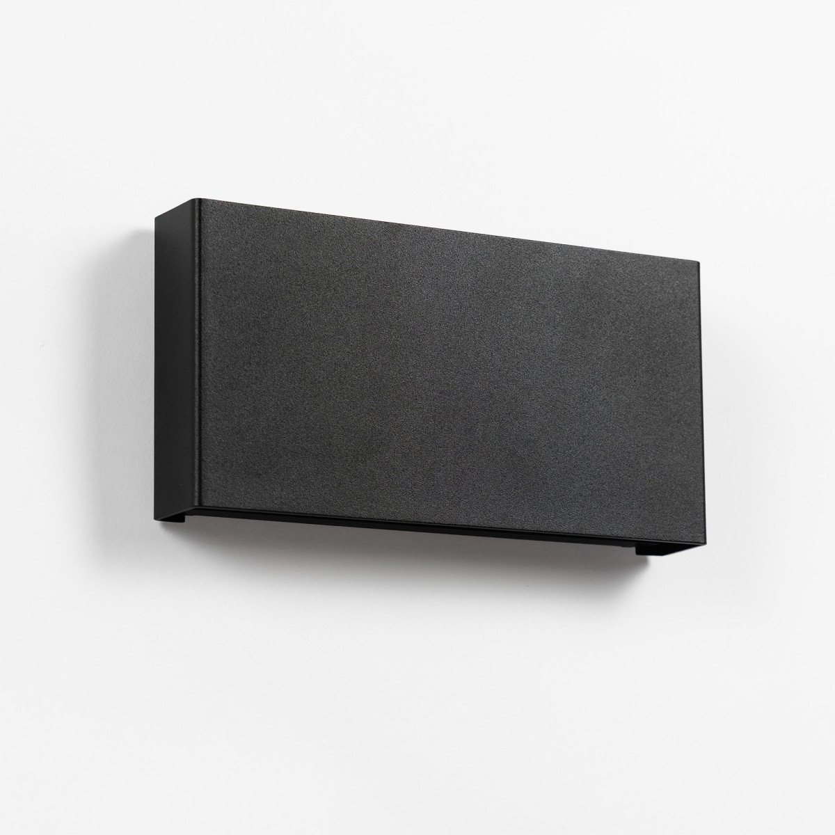 Außenleuchte Elroy Wandleuchte mittel schwarz Aluminium modern