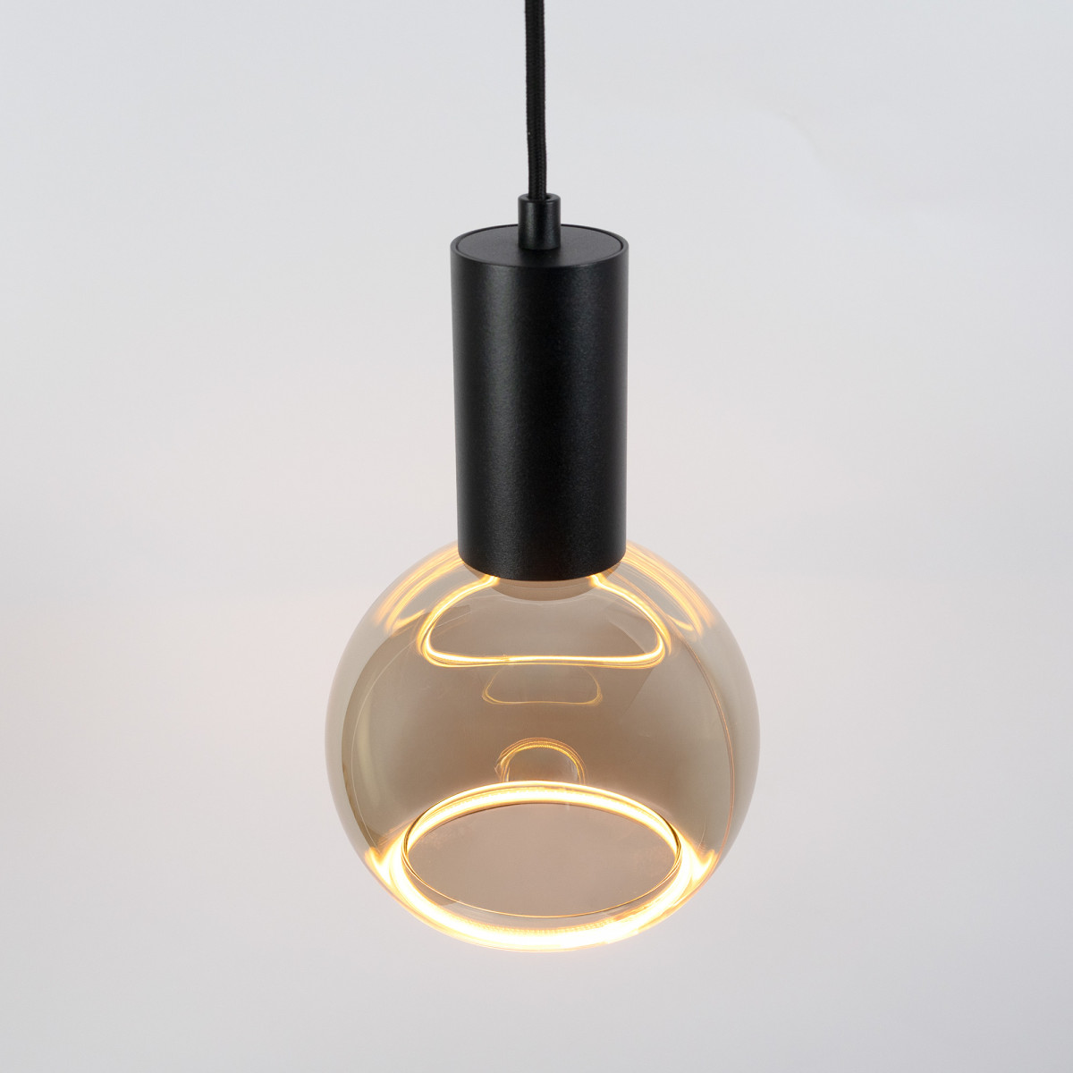 Innenlampe Luxum Pendelleuchte Schwarz Aluminium modern