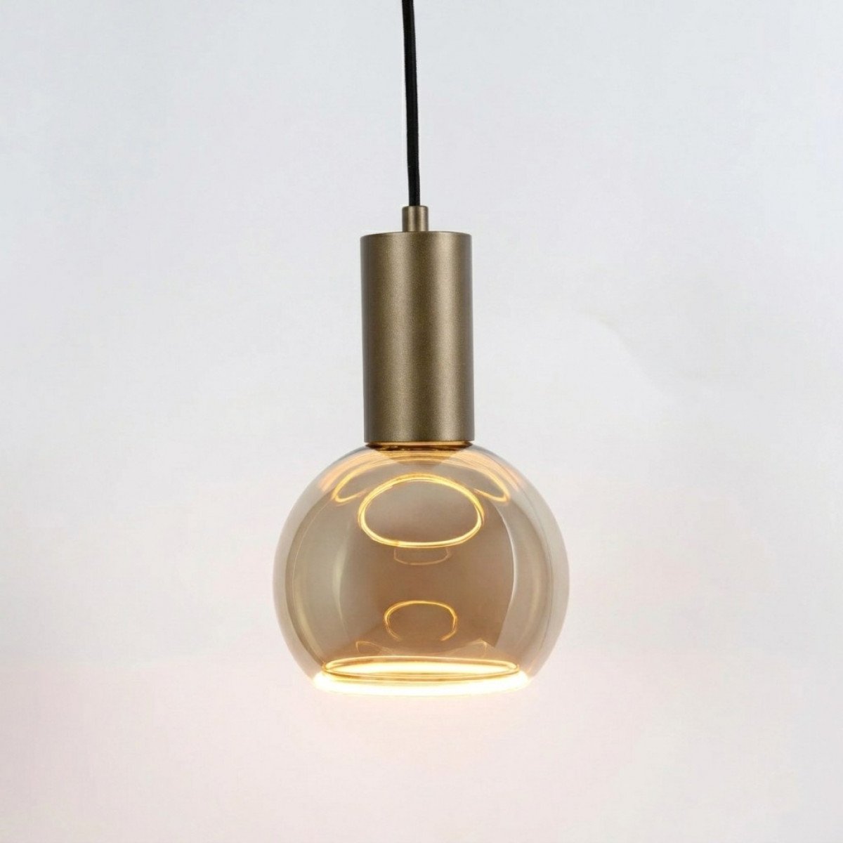 Innenlampe Luxum Pendelleuchte Bronze Aluminium modern