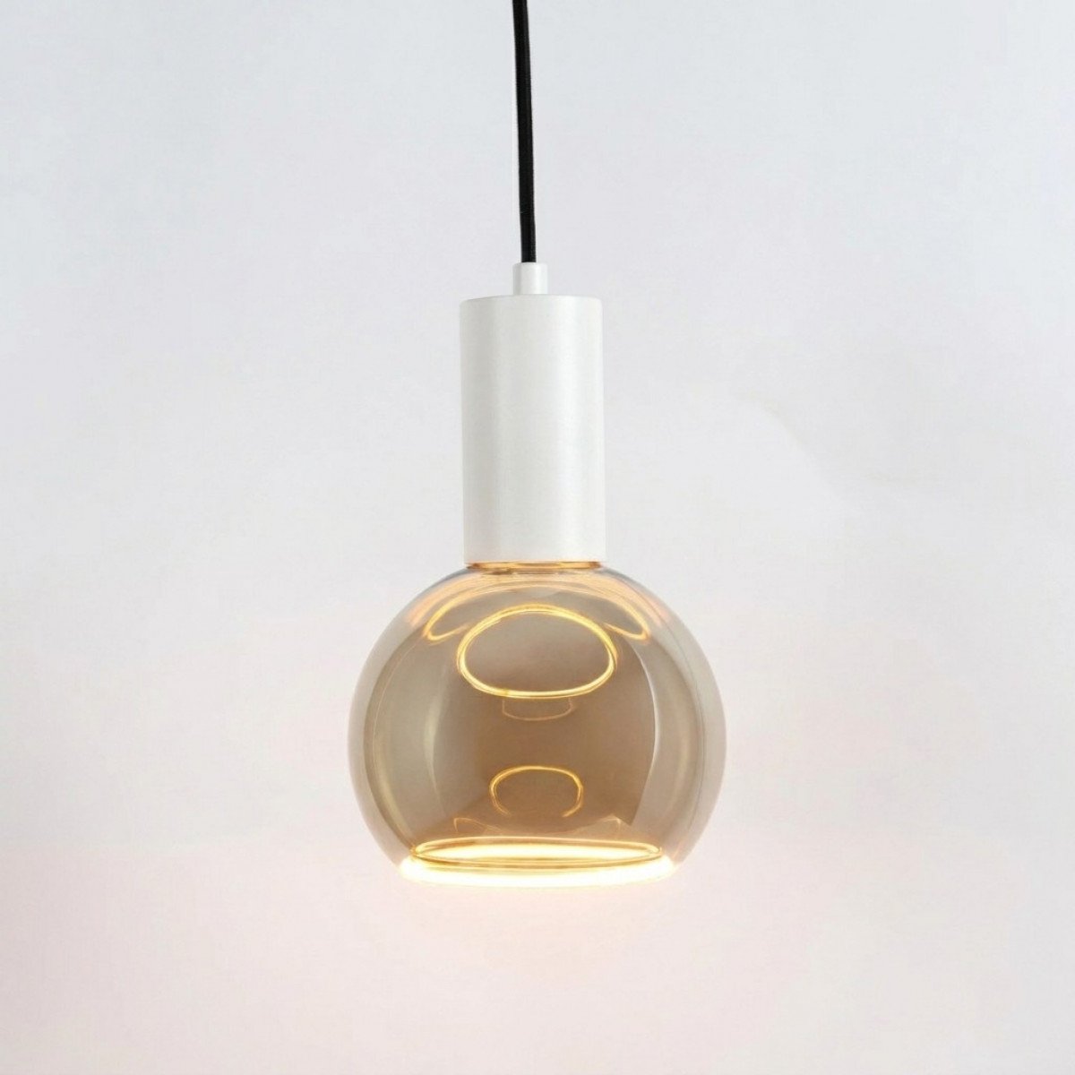 Innenlampe Luxum Pendelleuchte Weiß Aluminium modern