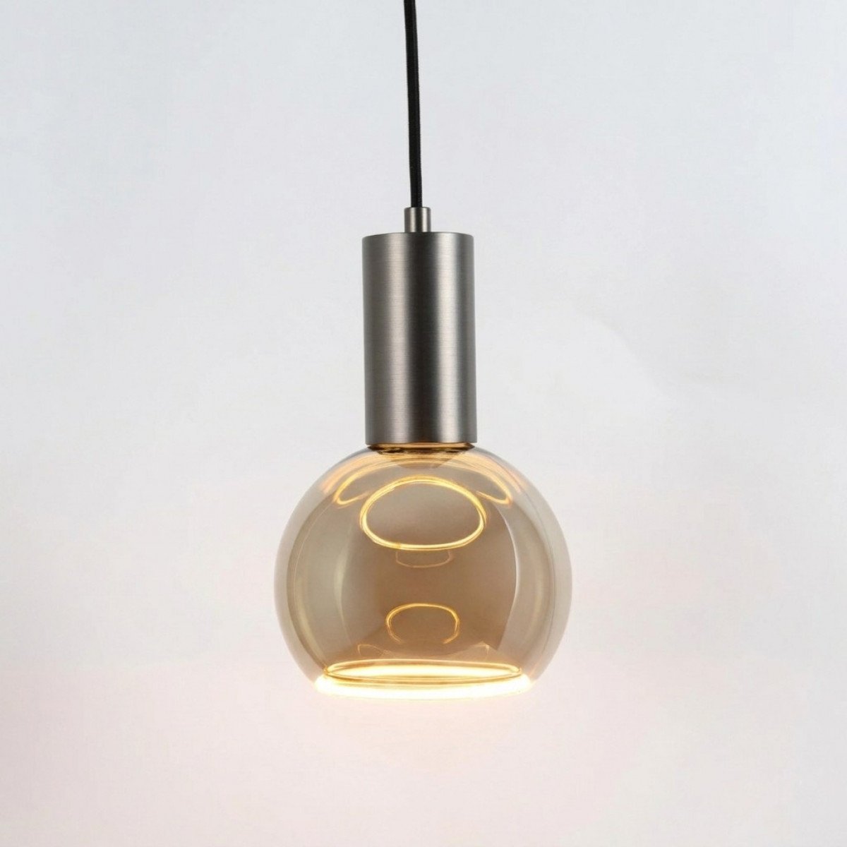 Innenlampe Luxum Pendelleuchte Gun Metal Aluminium modern