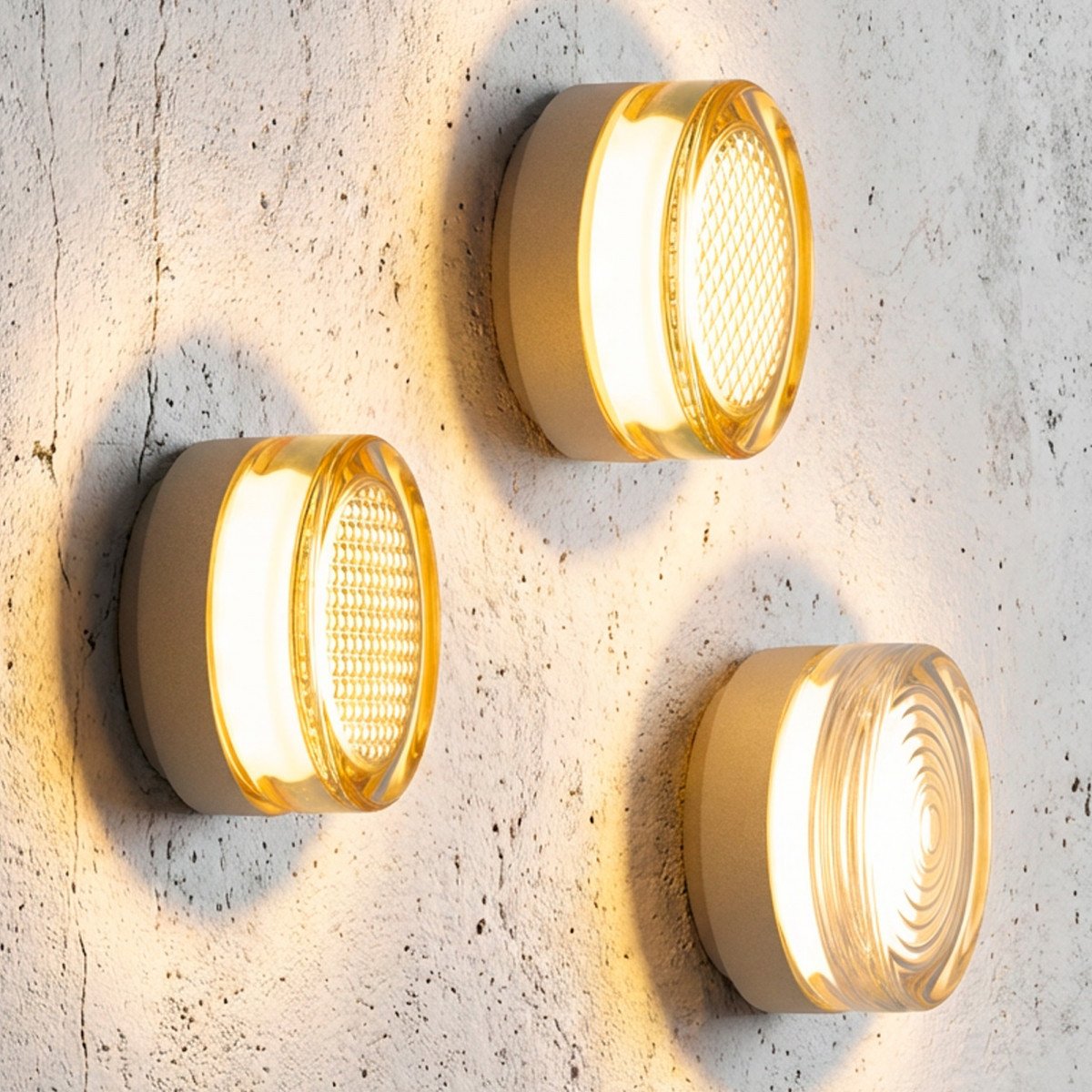 Innenlampe Mason Wandleuchte Deckenleuchte champagne