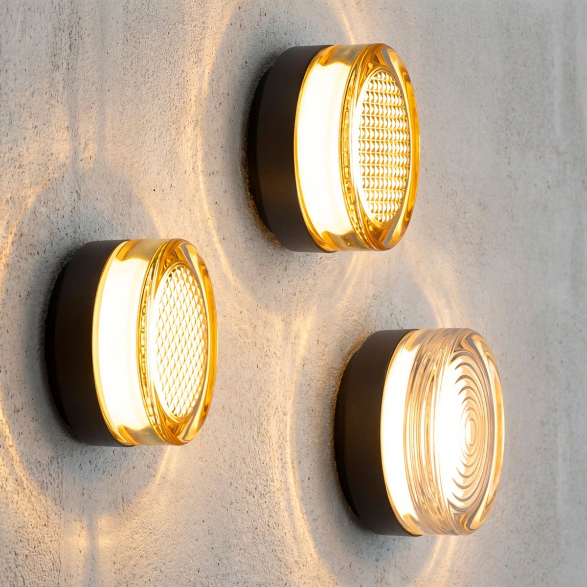 Lampe Liam Wandleuchte Deckenleuchte schwarz